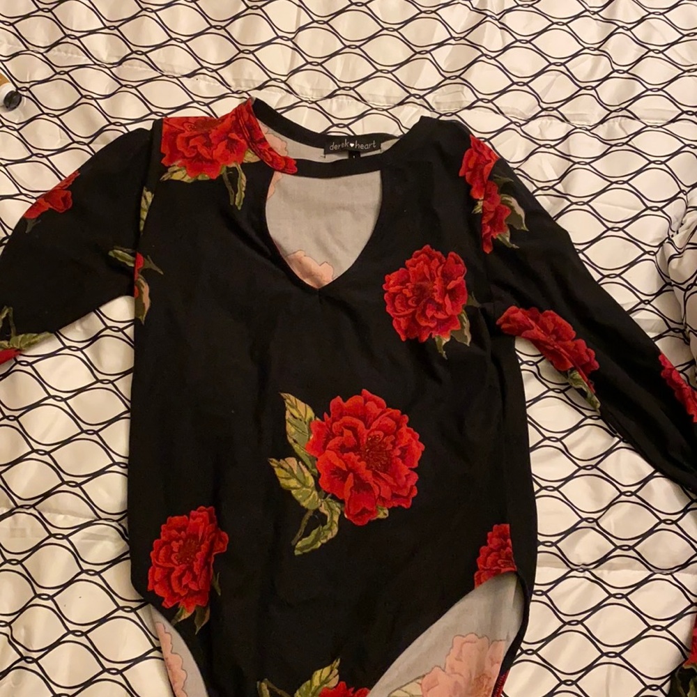 Floral bodysuit